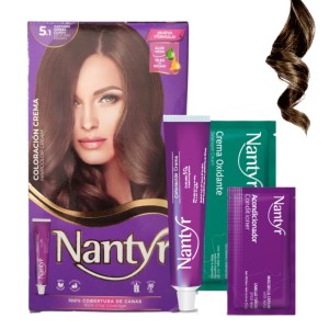 NANTYR KIT COLOR 5.1 CASTAÑO CENIZA CLARO